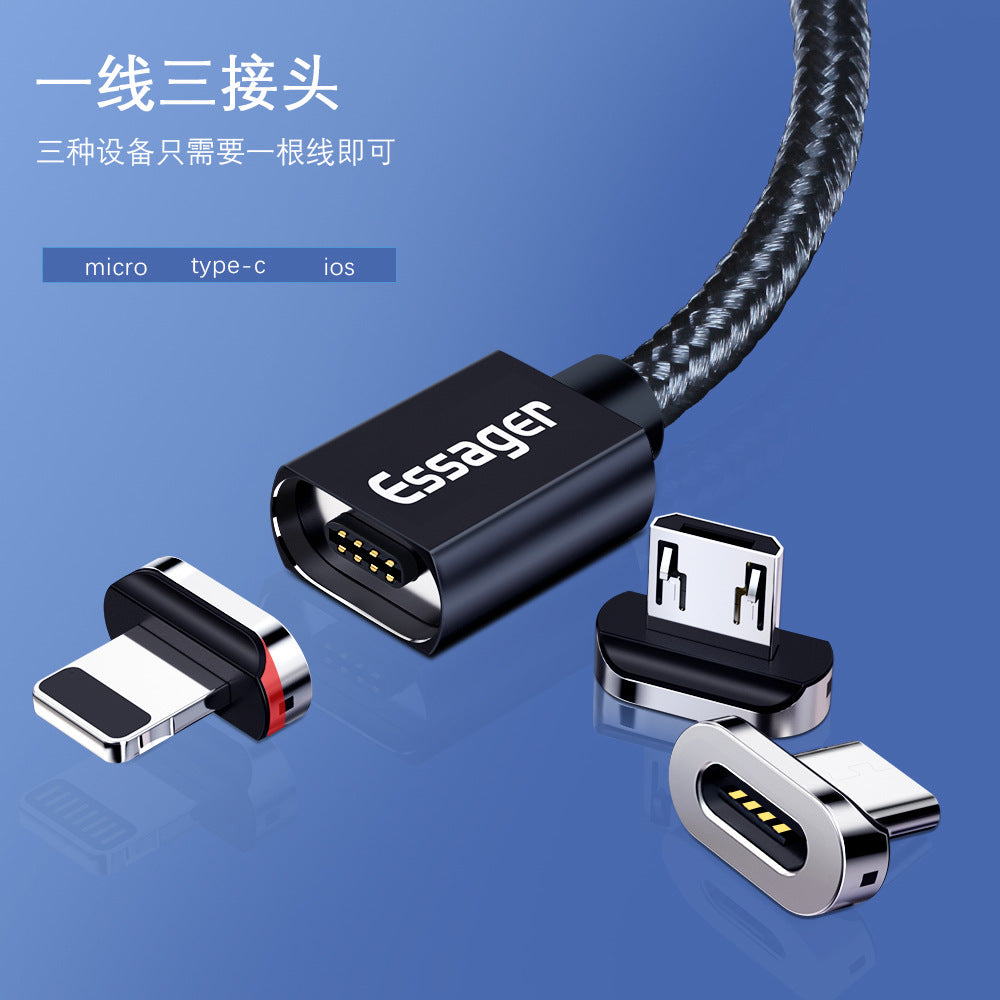 マグネット式USB Type-C充電アダプター