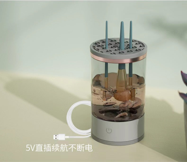 ブラシピュア電動メイクブラシクリーナー
