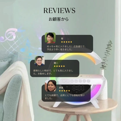 🥇[2月新発場! ランキング1位!] MiraiShop™ LumiSync  スピーカー